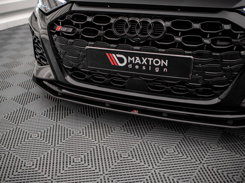 Maxton Design - STREET PRO FRONT SPLITTER AUDI RS3 SPORTBACK 8Y (2020-)