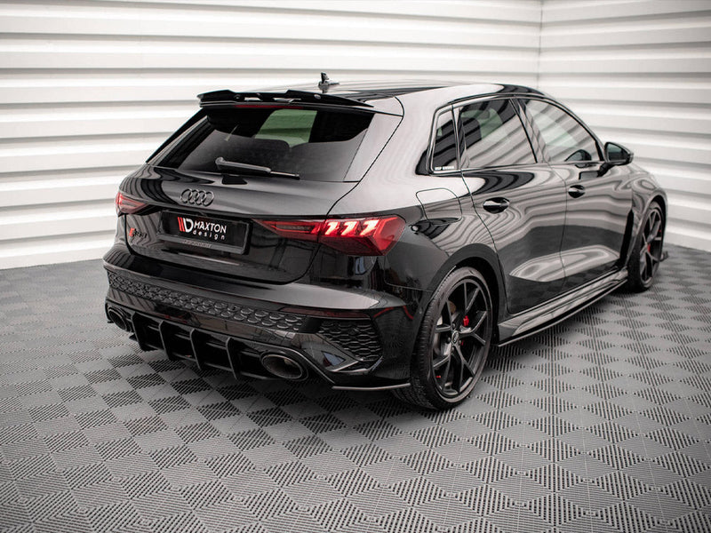 Maxton Design - STREET PRO REAR SIDE SPLITTERS AUDI RS3 SPORTBACK 8Y