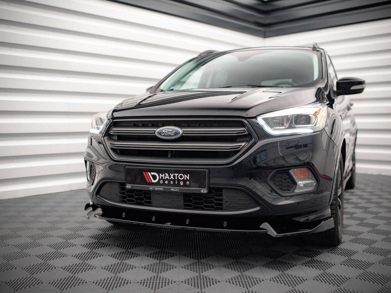 Maxton Design - FRONT SPLITTER V.2 FORD KUGA ST-LINE MK2.5 (2017-2019)