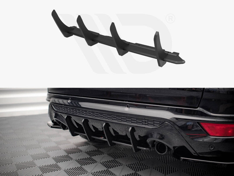 Maxton Design - STREET PRO REAR DIFFUSER FORD KUGA ST-LINE MK2.5 (2017-2019)