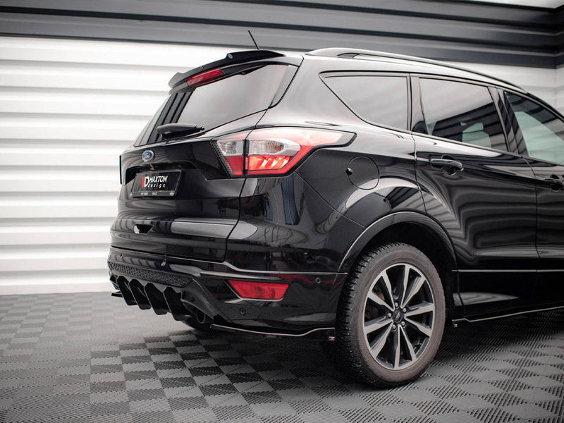 Maxton Design - STREET PRO REAR DIFFUSER FORD KUGA ST-LINE MK2.5 (2017-2019)
