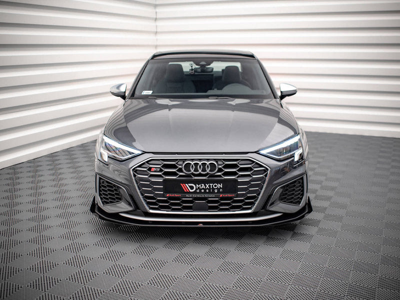 Maxton Design - Street PRO Front Splitter V.1 + Flaps Audi S3 / A3 S-Line 8Y
