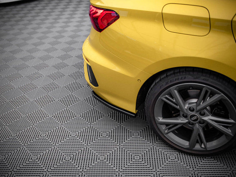 Maxton Design - REAR SIDE SPLITTERS AUDI S3 SEDAN 8Y (2020-)