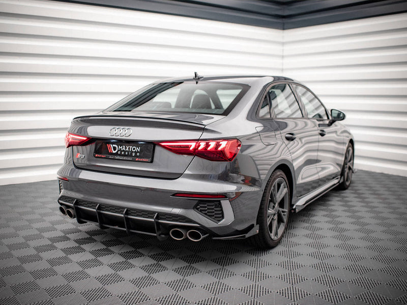 Maxton Design - STREET PRO REAR DIFFUSER AUDI S3 SEDAN 8Y (2020-)