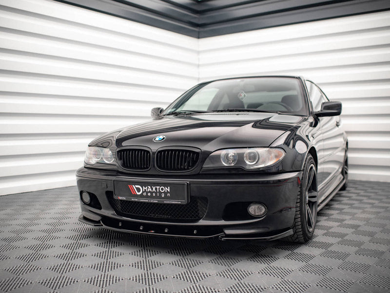 Maxton Design - FRONT SPLITTER V.2 BMW 3 COUPE M-PACK E46 (1999-2005)