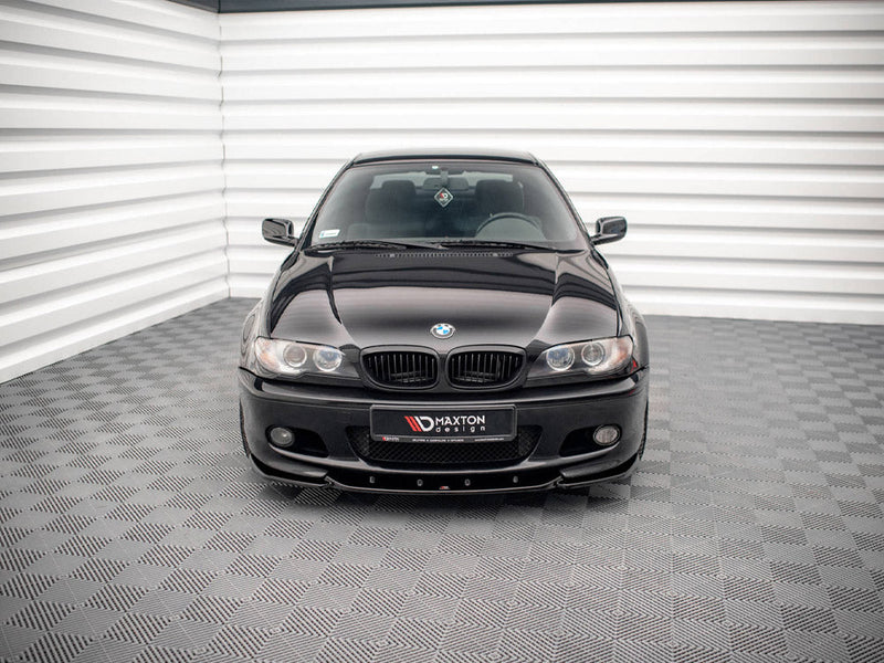 Maxton Design - FRONT SPLITTER V.2 BMW 3 COUPE M-PACK E46 (1999-2005)