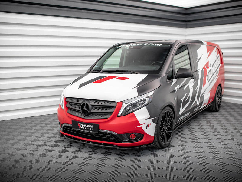 Maxton Design - FRONT SPLITTER V.1 MERCEDES VITO W447 FACELIFT (2020-)