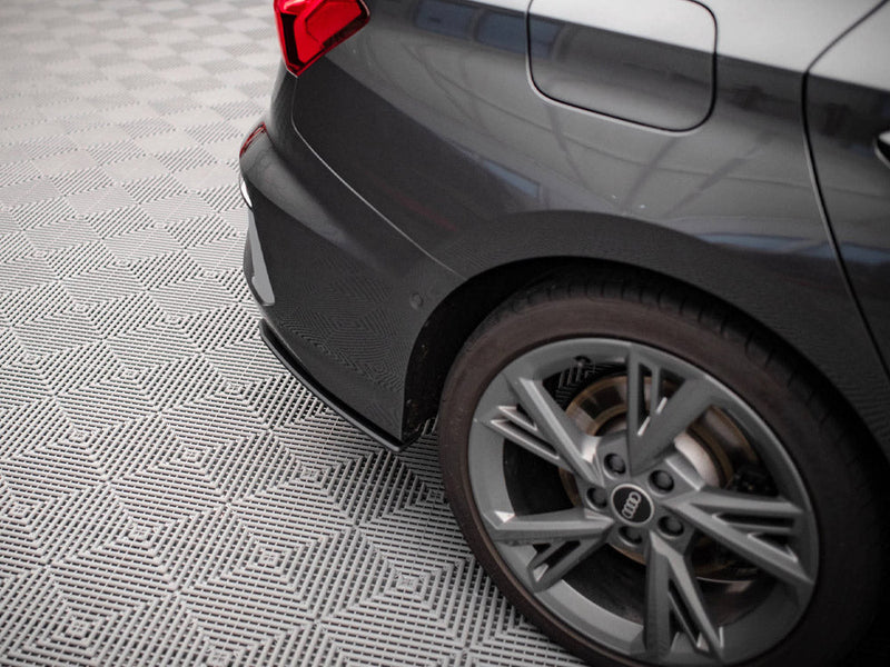 Maxton Design - Street PRO Rear Side Splitters Audi S3 Sedan 8Y