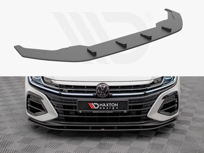 Maxton Design - Street PRO Front Splitter Volkswagen Arteon R Sedan / Shooting Brake Mk1 Faceift