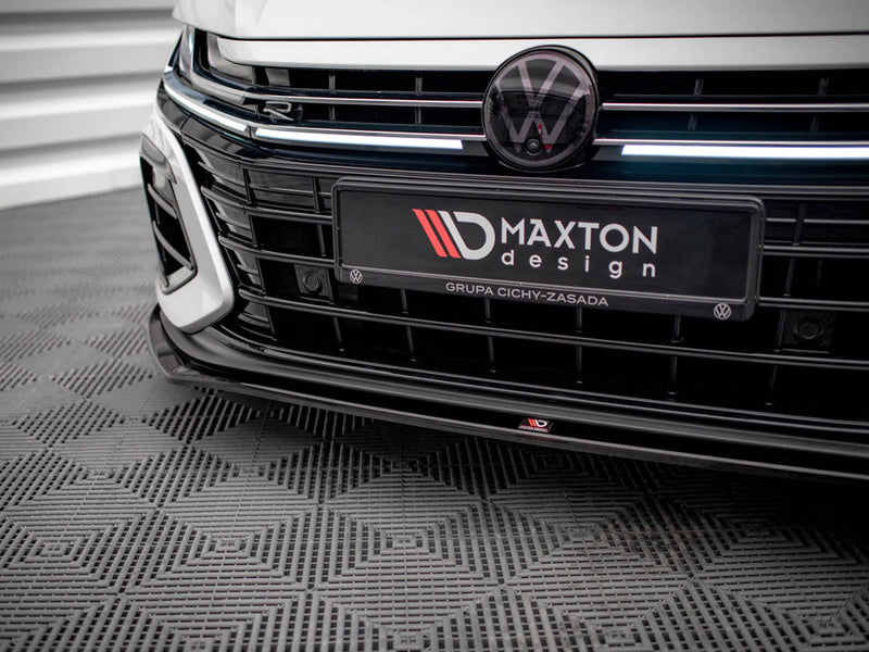 Maxton Design - Front Splitter V.3 Volkswagen Arteon R Sedan / Shooting Brake Mk1 Facelift
