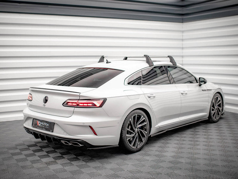 Maxton Design - Rear Side Splitters Volkswagen Arteon R Sedan / Shooting Brake Mk1 Facelift