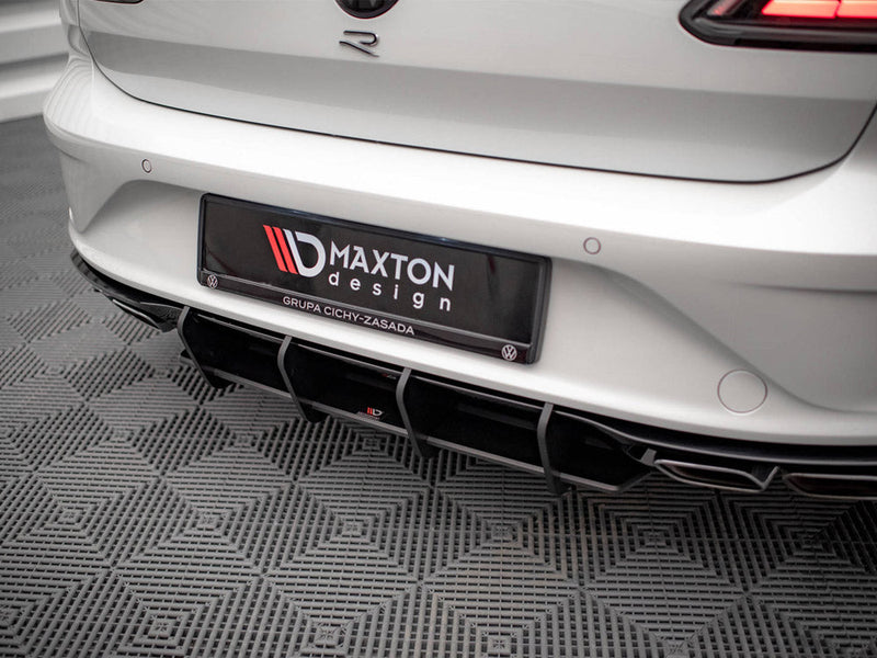 Maxton Design - Street PRO Rear Diffuser Volkswagen Arteon R Sedan / Shooting Brake Mk1 Faceift