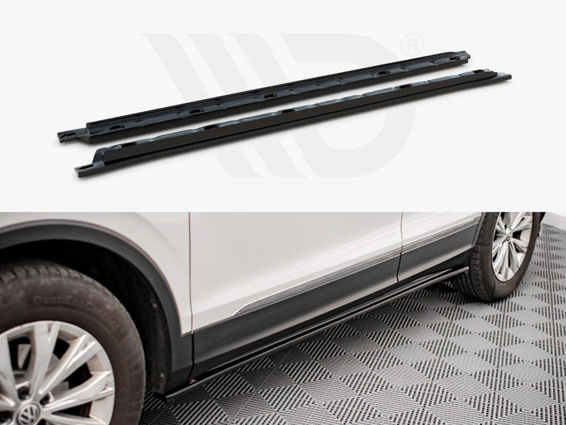 Maxton Design - SIDE SKIRTS DIFFUSERS VW TIGUAN MK2 (2015-2020)