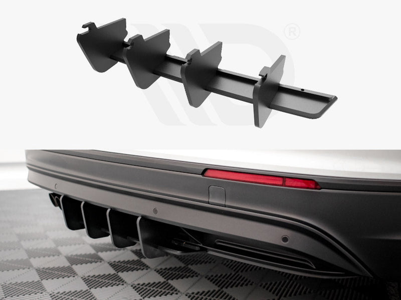 Maxton Design - STREET PRO REAR DIFFUSER VW TIGUAN MK2 (2015-2020)