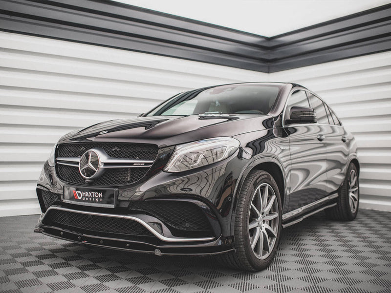 Maxton Design - FRONT SPLITTER V.1 MERCEDES GLE COUPE 63AMG C292 (2015-2019)