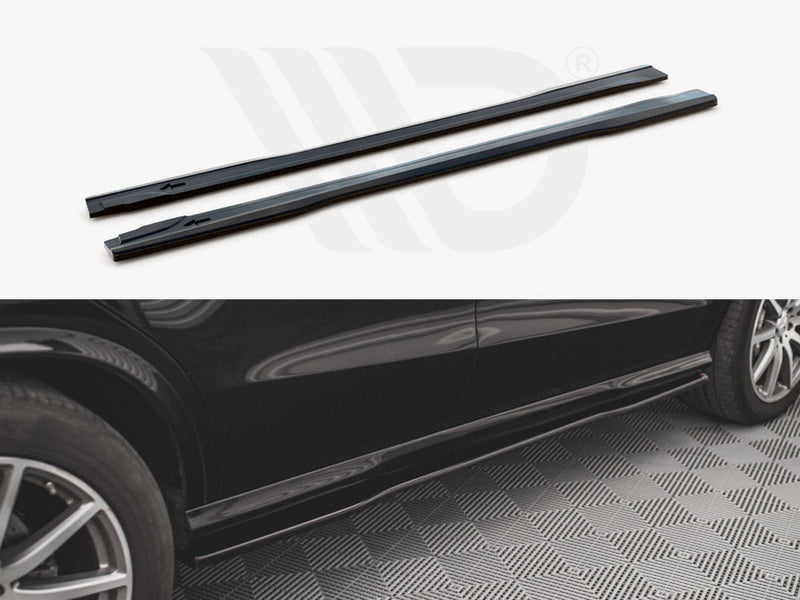 Maxton Design - SIDE SKIRTS DIFFUSERS MERCEDES GLE COUPE 63AMG C292 (2015-2019)