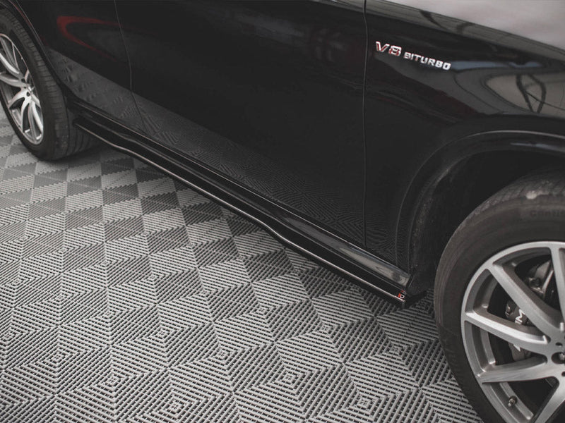 Maxton Design - SIDE SKIRTS DIFFUSERS MERCEDES GLE COUPE 63AMG C292 (2015-2019)