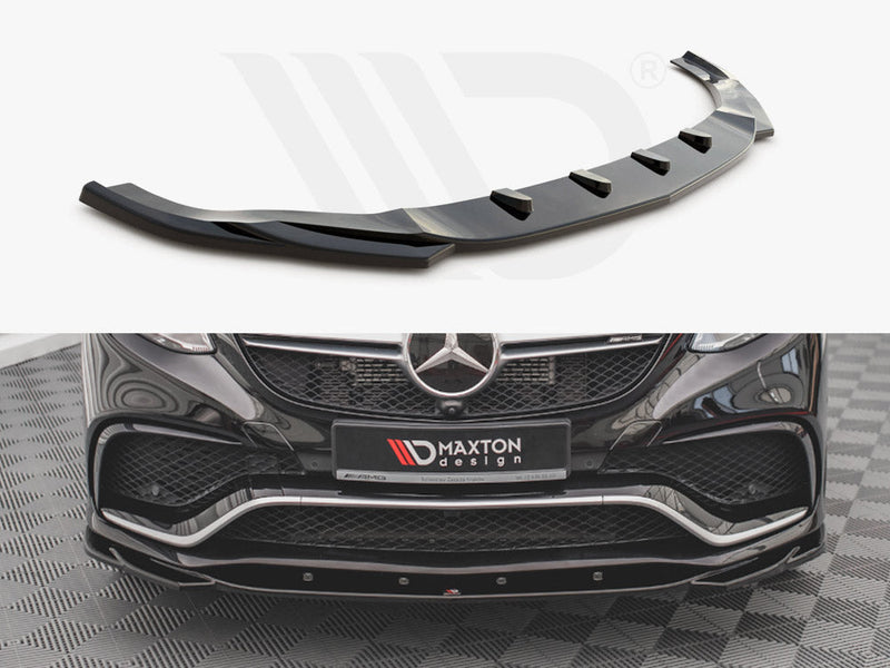 Maxton Design - FRONT SPLITTER V.2 MERCEDES GLE COUPE 63AMG C292 (2015-2019)