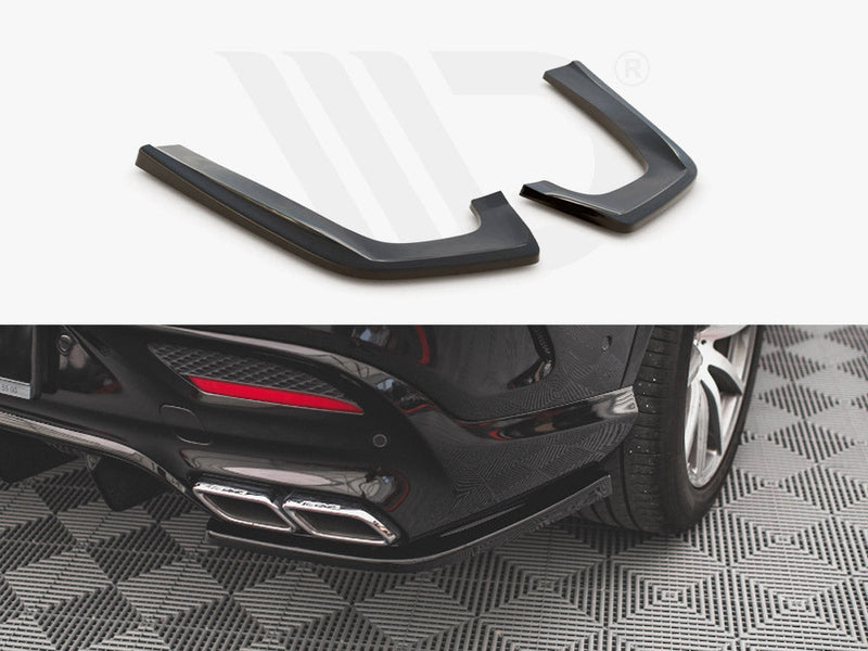 Maxton Design - REAR SIDE SPLITTERS V.2 MERCEDES GLE COUPE 63AMG C292 (2015-2019)