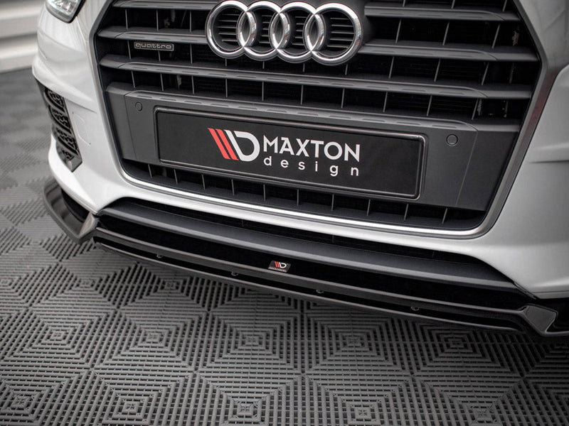 Maxton Design - FRONT SPLITTER V.2 AUDI Q3 8U FACELIFT (2014-2018)