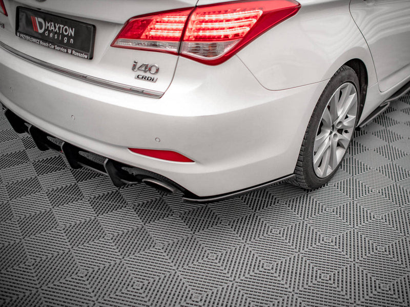 Maxton Design - REAR SIDE SPLITTERS HYUNDAI I40 MK1 (2011-2014)