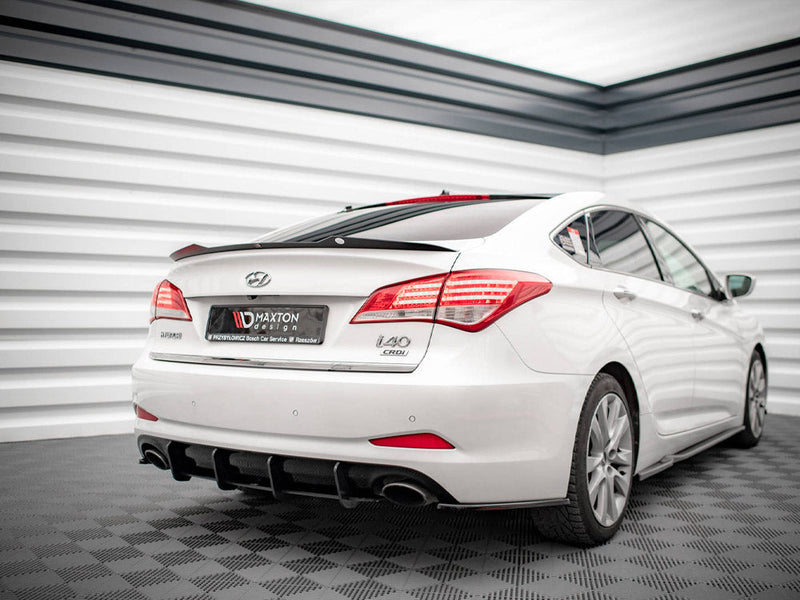 Maxton Design - STREET PRO REAR DIFFUSER HYUNDAI I40 MK1 (2011-2014)