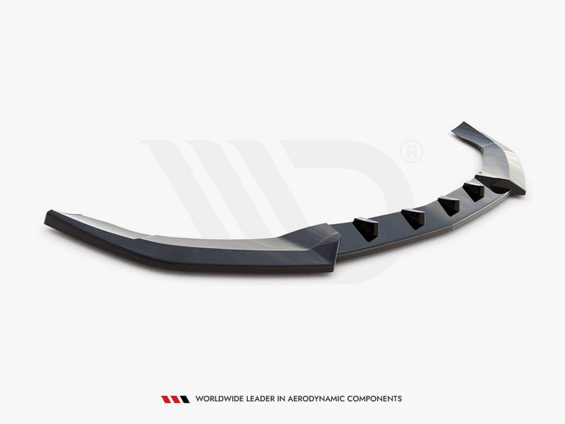 Maxton Design - FRONT SPLITTER V.2 MERCEDES E AMG-LINE SEDAN W212 FACELIFT (2012-2016)