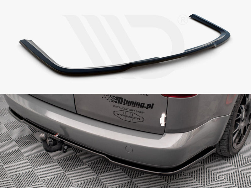 Maxton Design - CENTRAL REAR SPLITTER VW CADDY MK3 FACELIFT (2010-2015)