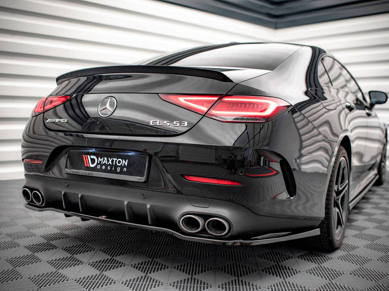 Maxton Design - REAR SPLITTER (VERTICAL BARS) MERCEDES-AMG CLS 53 C257 (2018-2021)