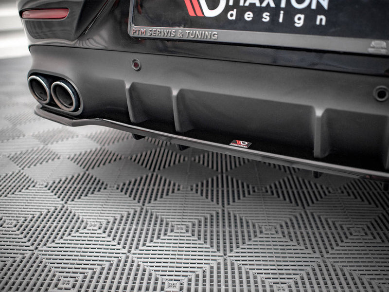 Maxton Design - REAR SPLITTER (VERTICAL BARS) MERCEDES-AMG CLS 53 C257 (2018-2021)