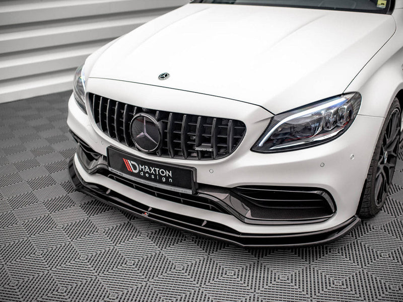 Maxton Design - FRONT SPLITTER V.3 MERCEDES-AMG C63 COUPE AMG AERO PACK C205 FACELIFT