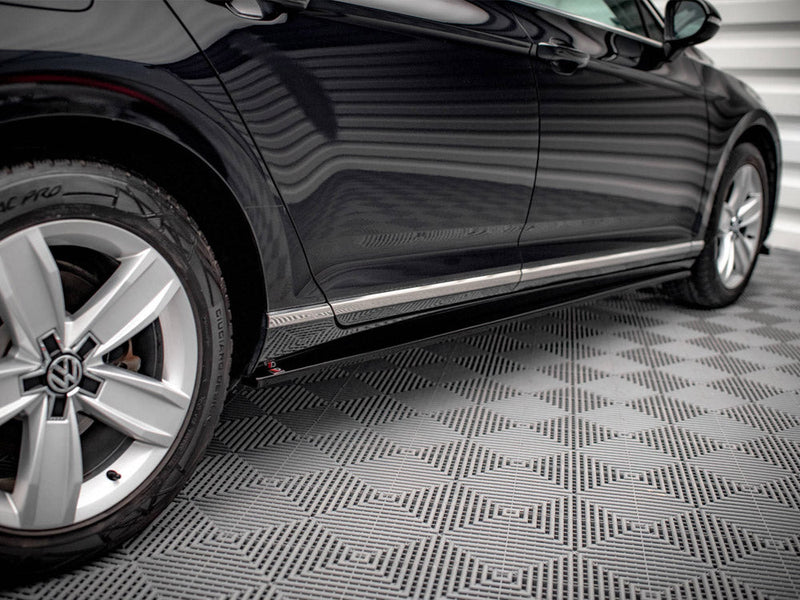 Maxton Design - SIDE SKIRTS DIFFUSERS VW PASSAT B8 FACELIFT (2019-2023)