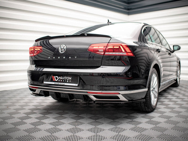 Maxton Design - SPOILER CAP VW PASSAT SEDAN B8 FACELIFT (2019-2023)