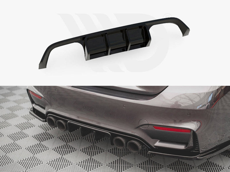 Maxton Design - REAR VALANCE BMW M4 F82 (2014-2020)
