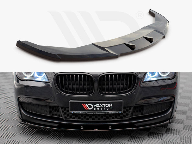 Maxton Design - FRONT SPLITTER V.1 BMW 7 M-PACK F01 (2008-2013)