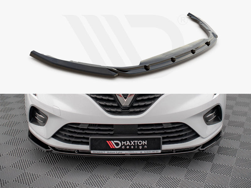 Maxton Design - FRONT SPLITTER V.1 RENAULT CLIO MK5 (2019-)