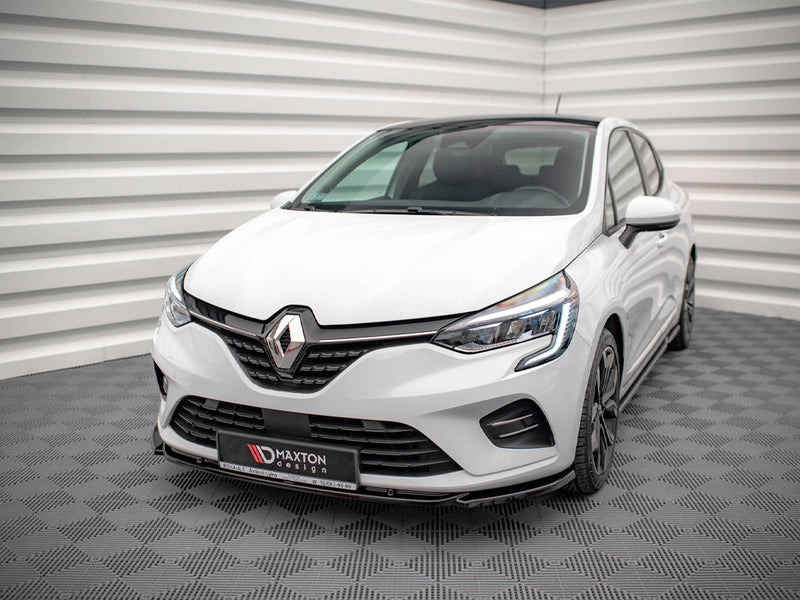 Maxton Design - FRONT SPLITTER V.1 RENAULT CLIO MK5 (2019-)