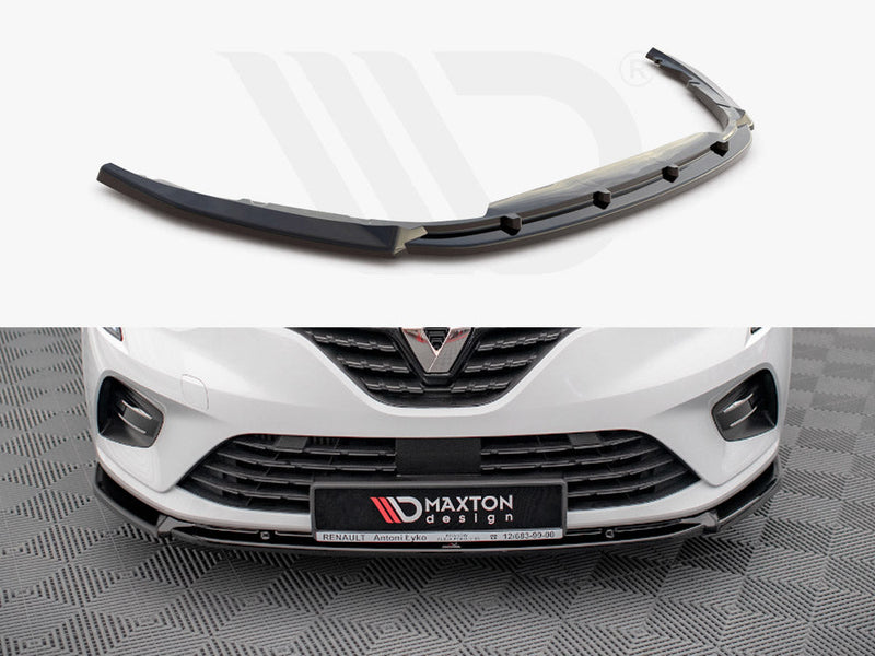 Maxton Design - FRONT SPLITTER V.2 RENAULT CLIO MK5 (2019-)