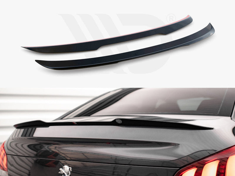Maxton Design - SPOILER CAP PEUGEOT 508 GT MK1 FACELIFT (2014-2018)