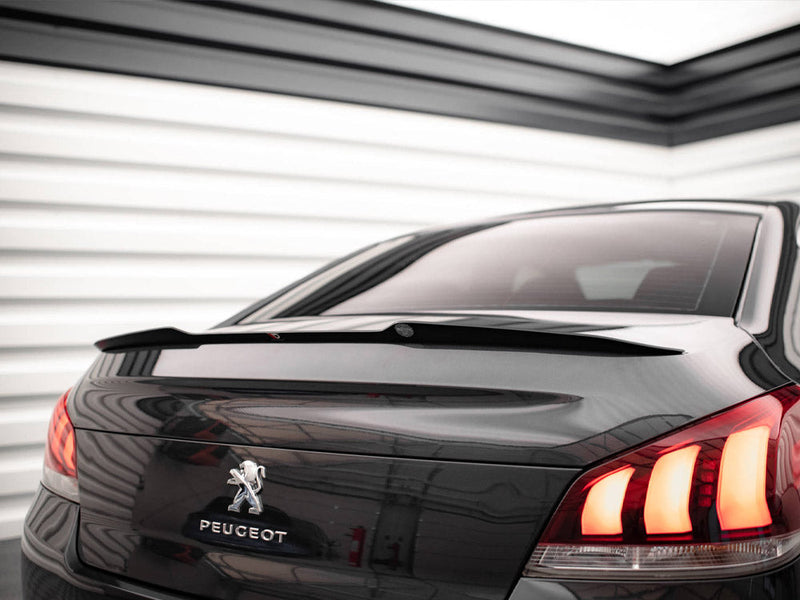 Maxton Design - SPOILER CAP PEUGEOT 508 GT MK1 FACELIFT (2014-2018)