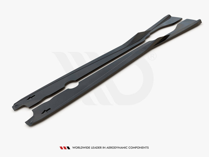 Maxton Design - SIDE SKIRTS DIFFUSERS CHEVROLET CORVETTE C8 (2020-)