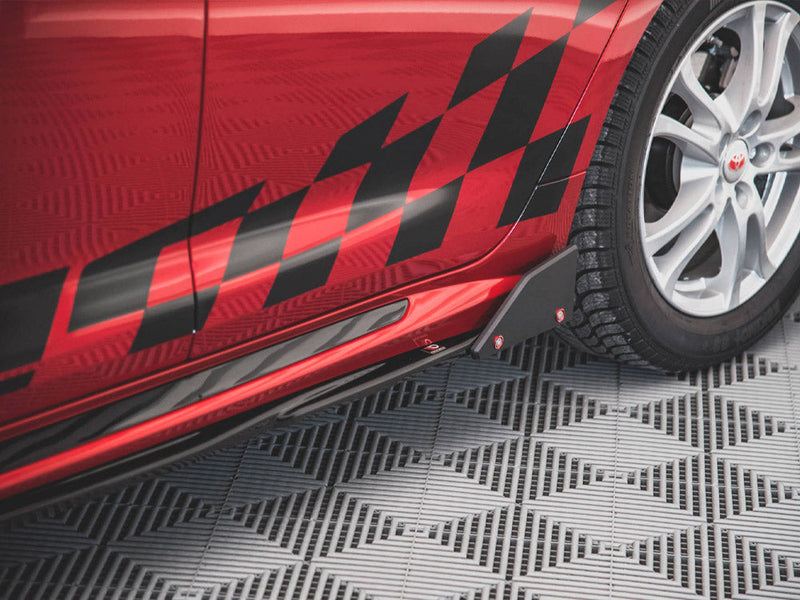 Maxton Design - SIDE SKIRTS DIFFUSERS V.1 + FLAPS TOYOTA COROLLA GR SPORT HATCHBACK XII
