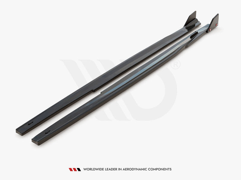 Maxton Design - SIDE SKIRTS DIFFUSERS V.1 + FLAPS TOYOTA COROLLA GR SPORT HATCHBACK XII