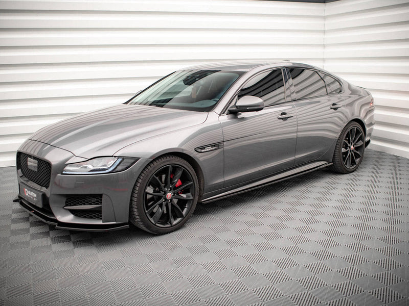 Maxton Design - SIDE SKIRTS DIFFUSERS JAGUAR XF R-SPORT MK2 (2015-2020)