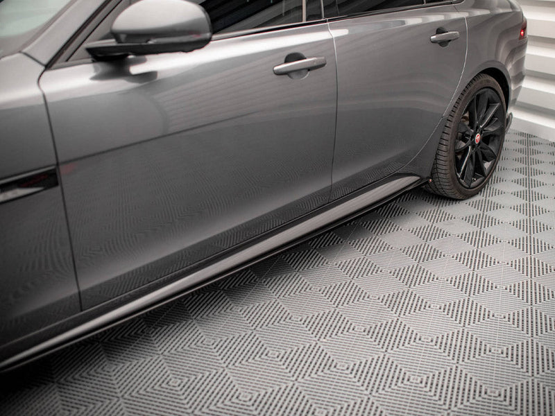 Maxton Design - SIDE SKIRTS DIFFUSERS JAGUAR XF R-SPORT MK2 (2015-2020)