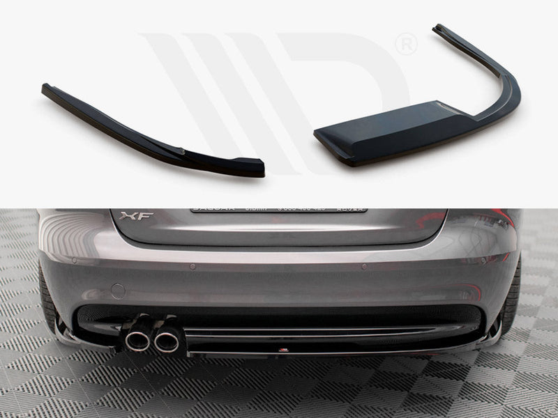 Maxton Design - REAR SIDE SPLITTERS JAGUAR XF R-SPORT MK2 (2015-2020)