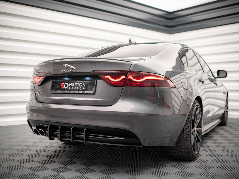 Maxton Design - STREET PRO REAR DIFFUSER JAGUAR XF R-SPORT MK2 (2015-2020)