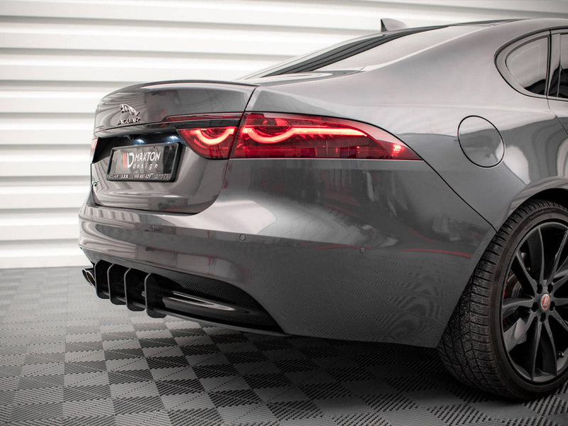 Maxton Design - STREET PRO REAR DIFFUSER JAGUAR XF R-SPORT MK2 (2015-2020)