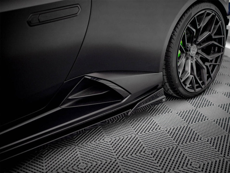 Maxton Design - SIDE SKIRTS DIFFUSERS LAMBORGHINI HURACAN EVO (2020-)