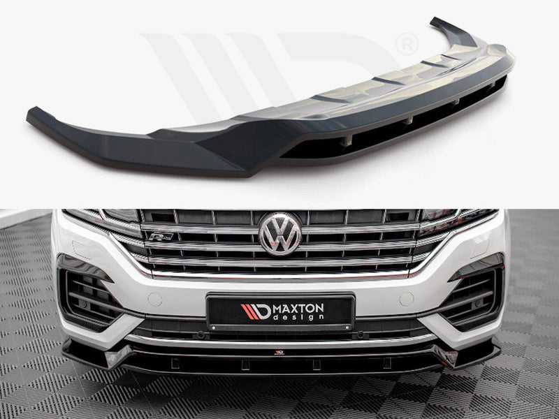 Maxton Design - FRONT SPLITTER VW TOUAREG R-LINE MK3 (2018-2023)